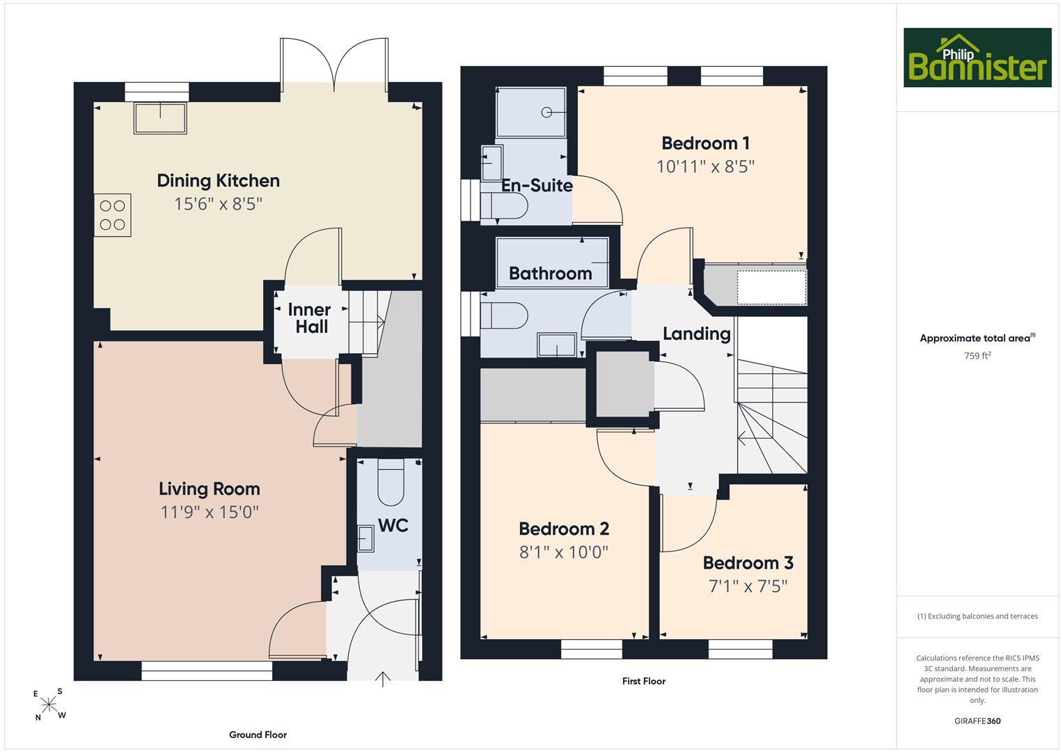 2, Anderson Grove, Hessle floorplan