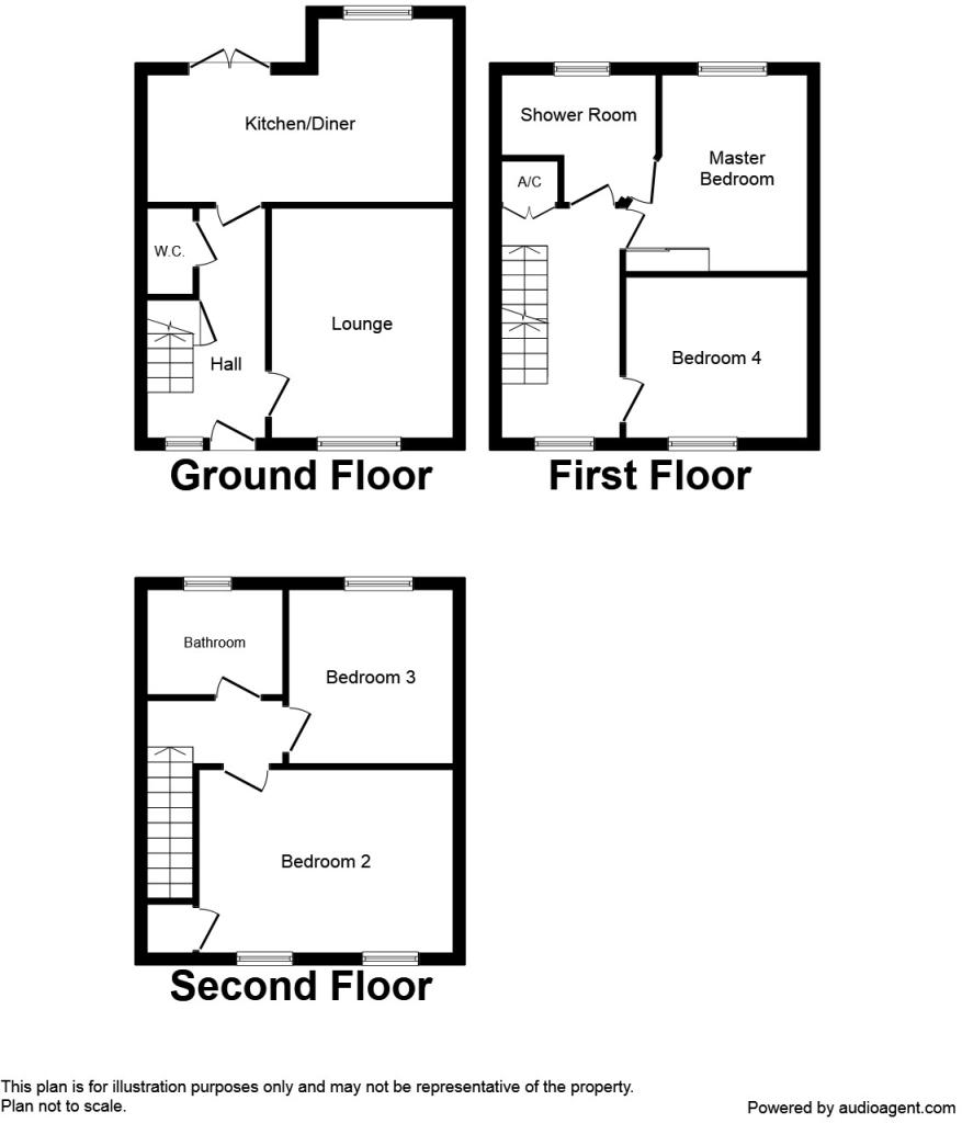 9, Archers Way, Salisbury floorplan