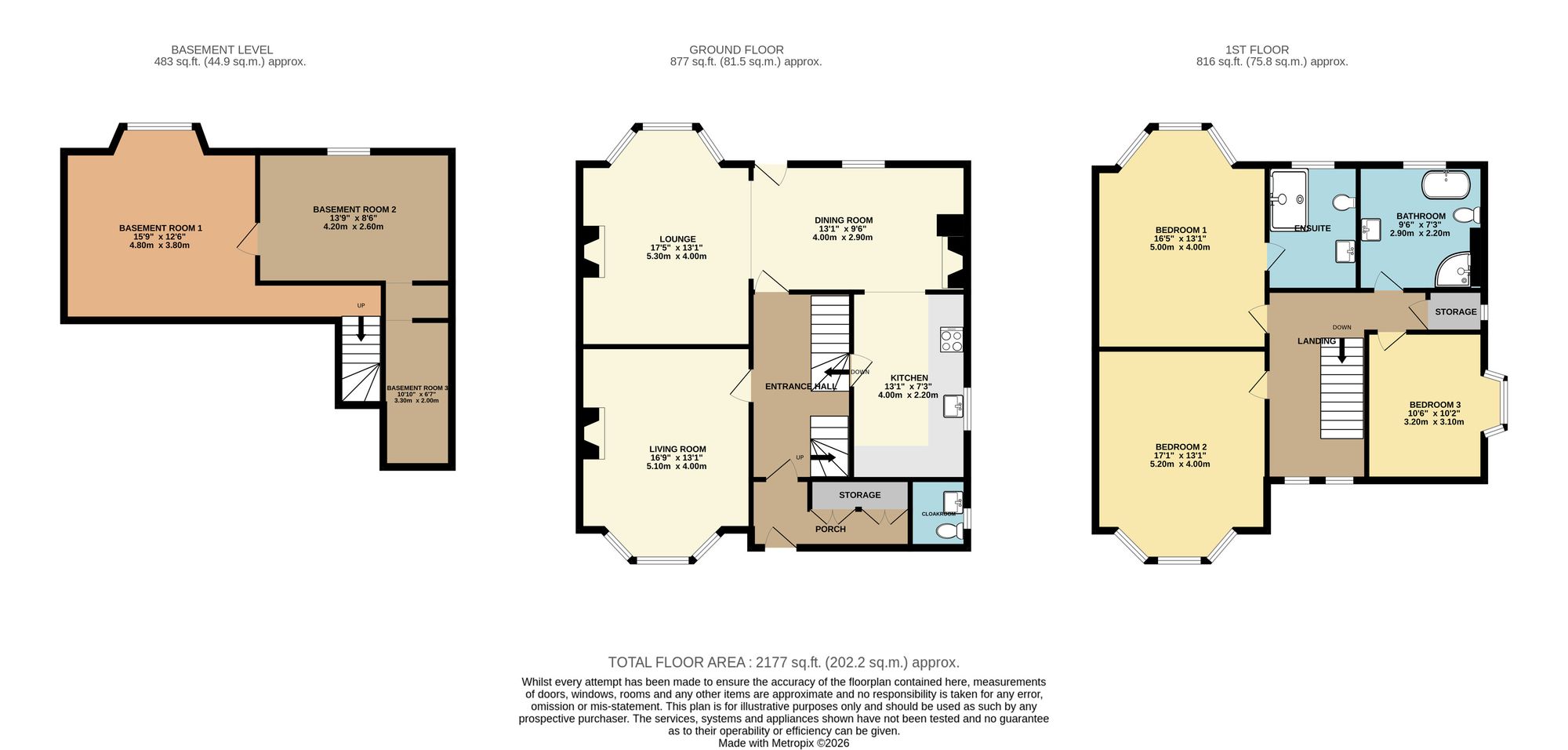 1 Parklands, Okehampton floorplan