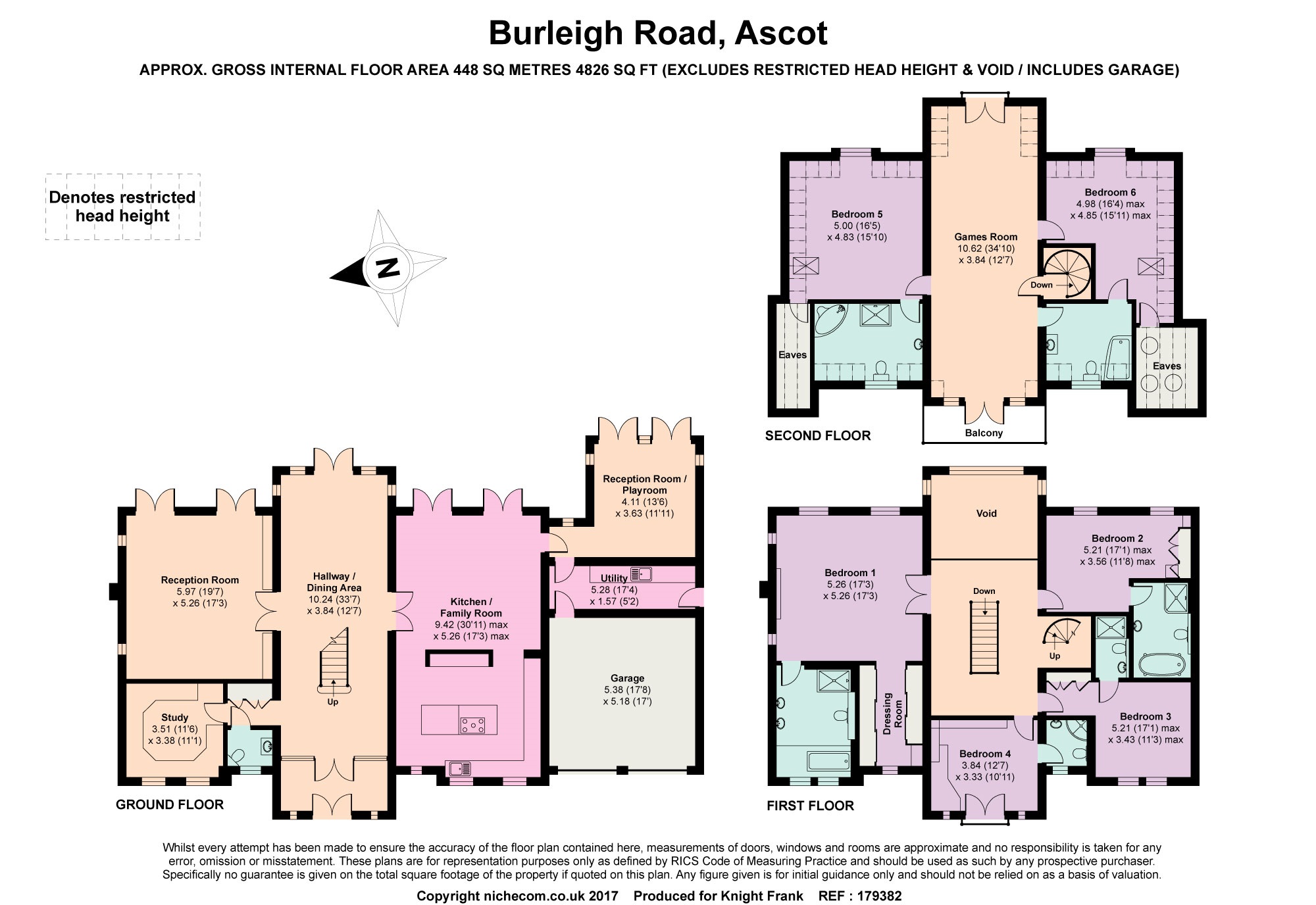 Burleigh Road, Ascot floorplan