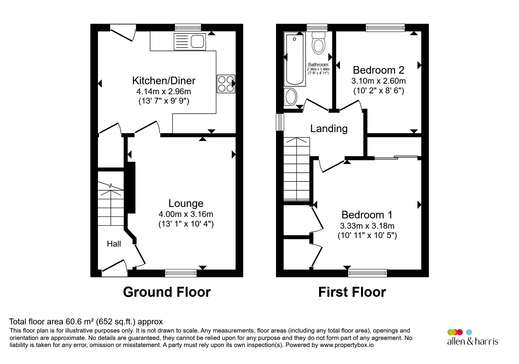 3, Gifford Wynd, Paisley floorplan