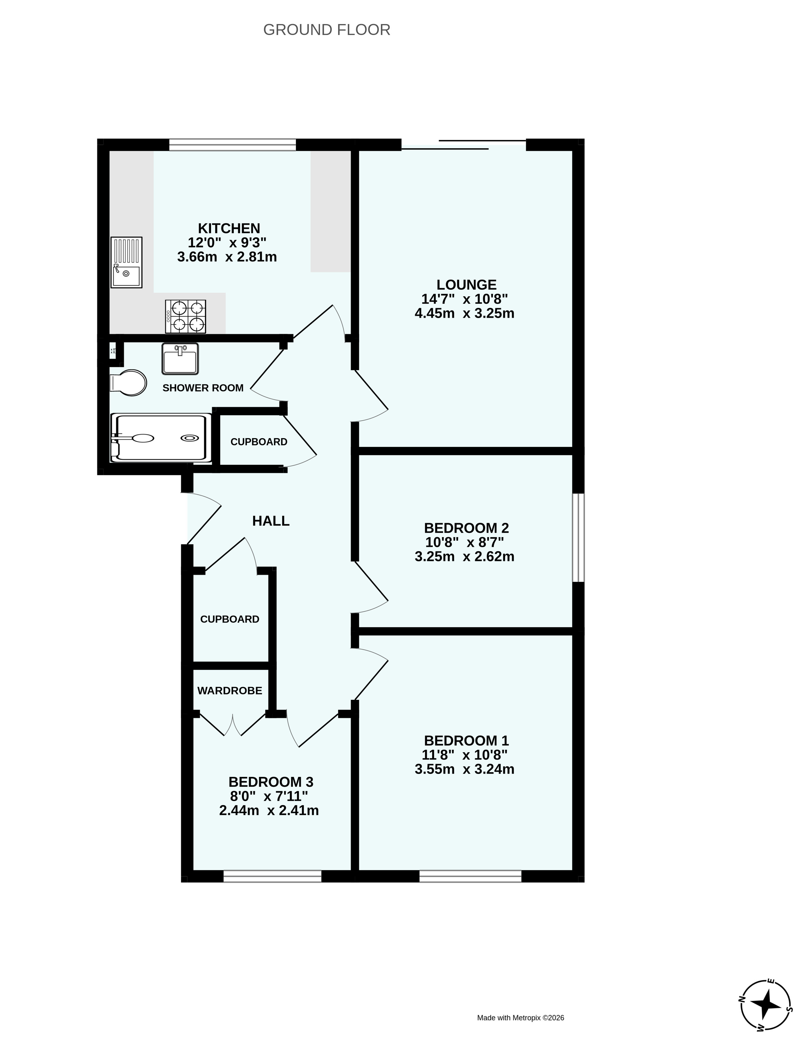 Flat 10, Cromartie Point,, Livermead Hill, Devon floorplan