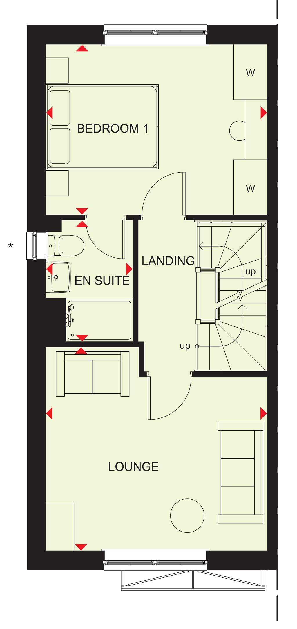 H865247, Isadora Lea, Coventry floorplan