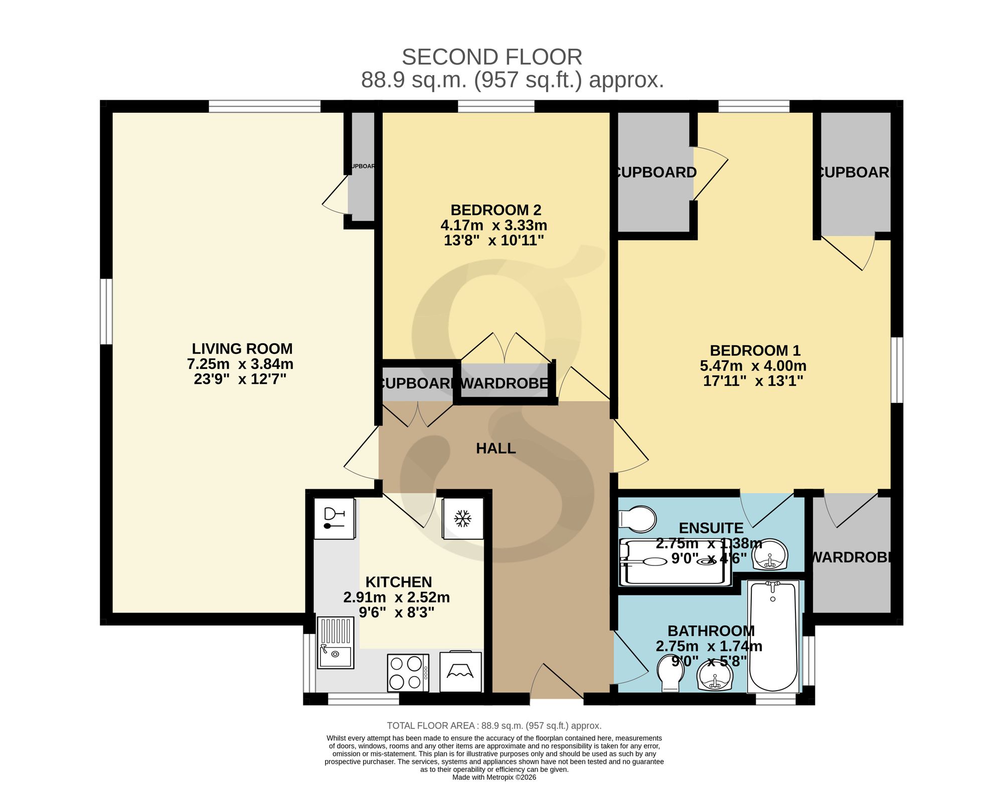3 Springland La Route De St. Aubin, Jersey floorplan