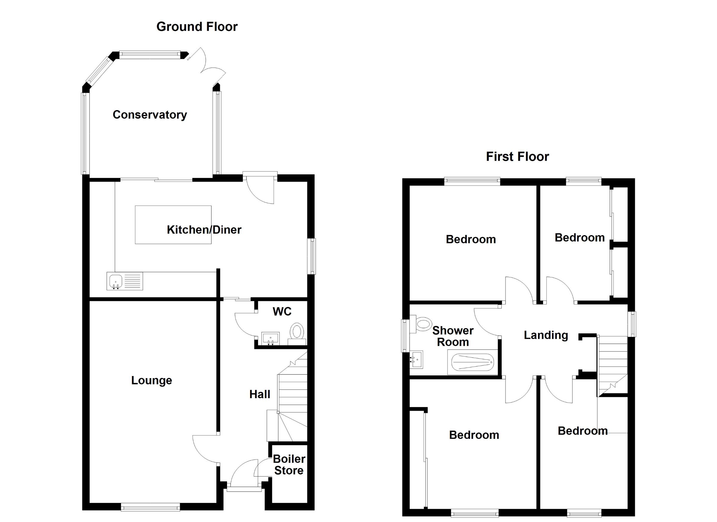 17 Rosedale Avenue, Morecambe floorplan