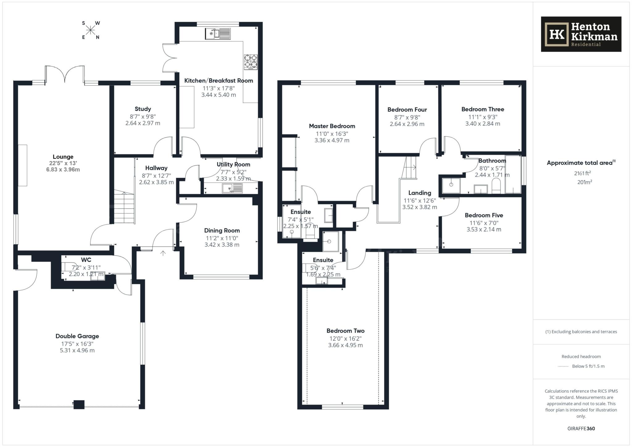 198, Noak Hill Road, Billericay floorplan