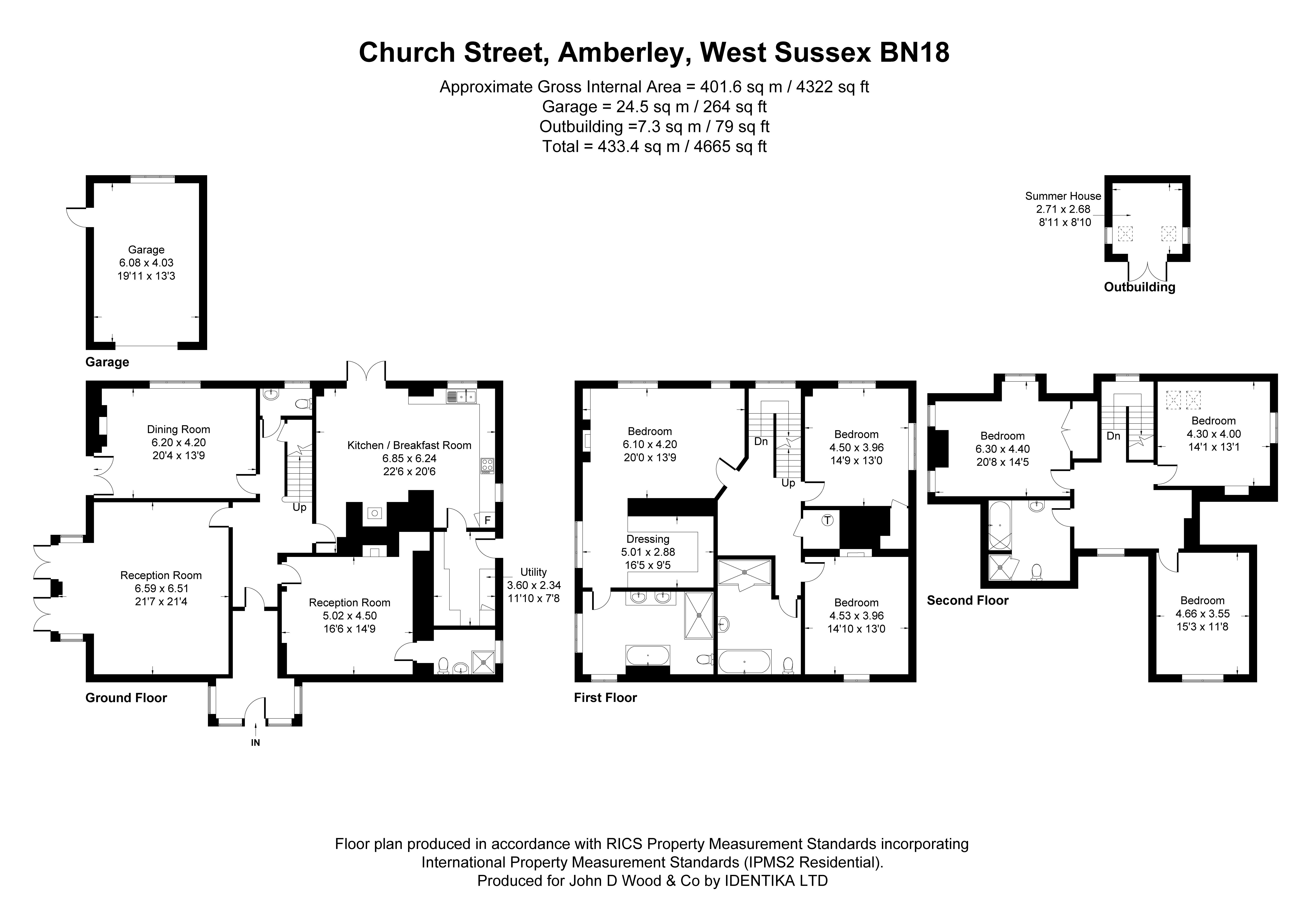 Church House,, Church Street, Arundel floorplan