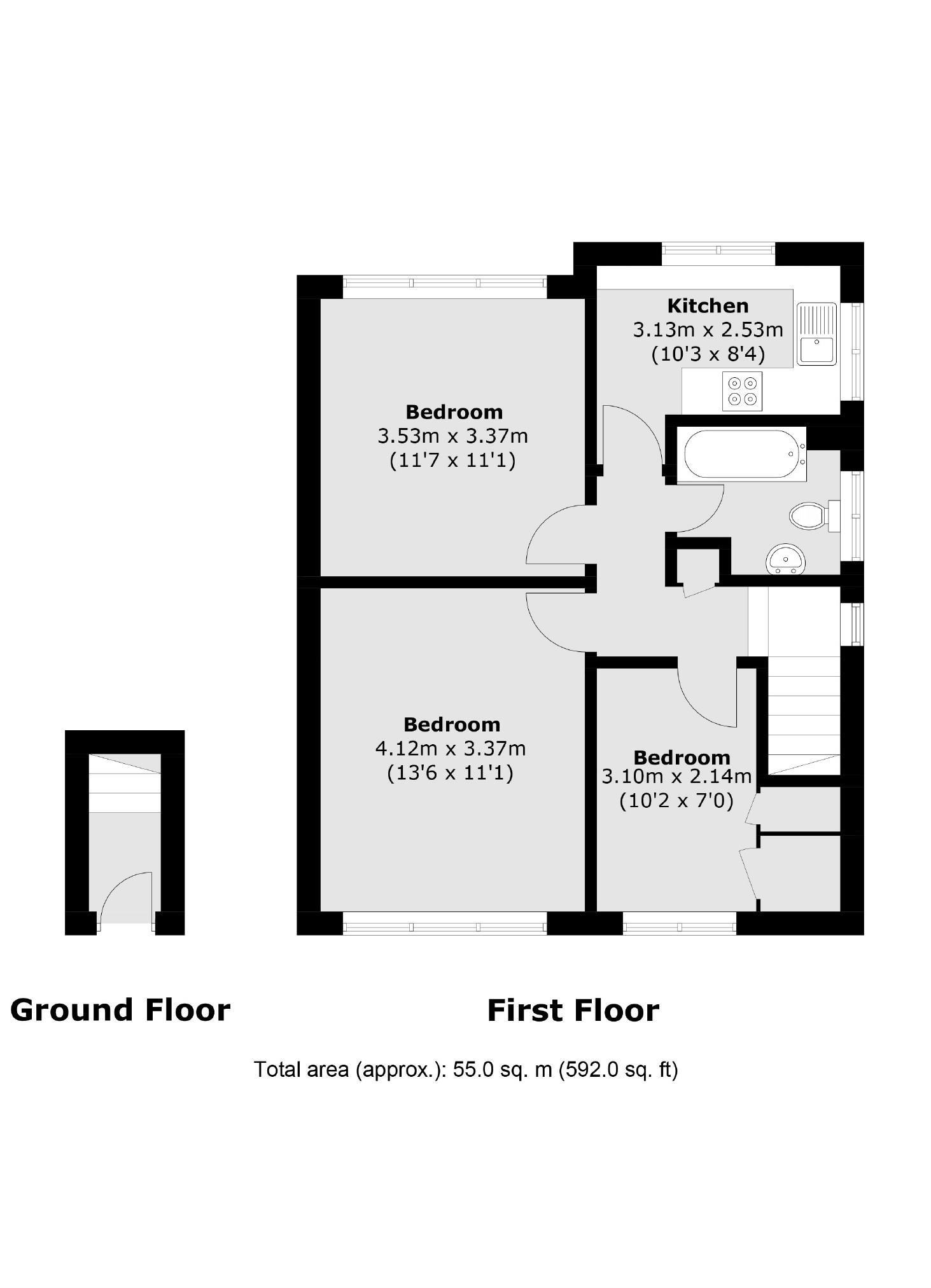 Colne Road, Twickenham floorplan