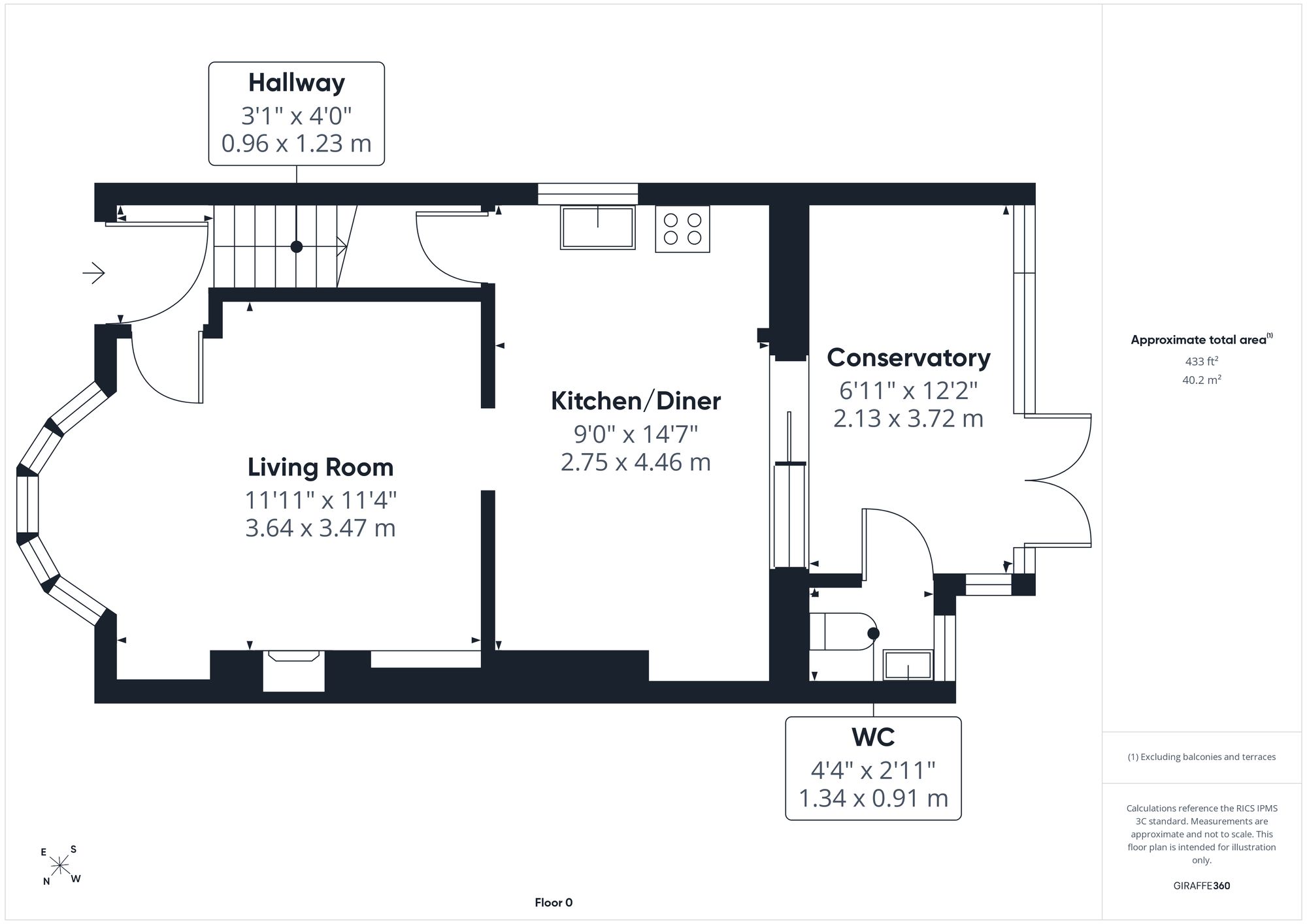 130 Lutterworth Road, Hinckley floorplan