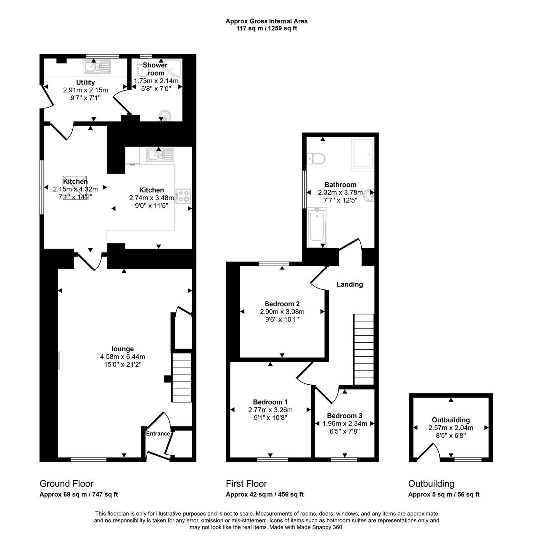 20, Ashgrove, Llanelli floorplan