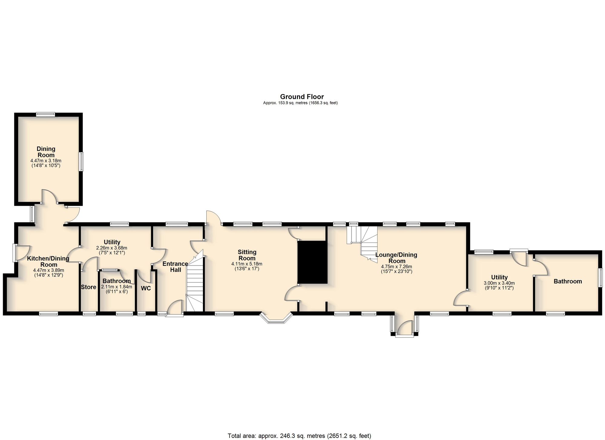 14 Stonebridge Lane, Cambridge floorplan