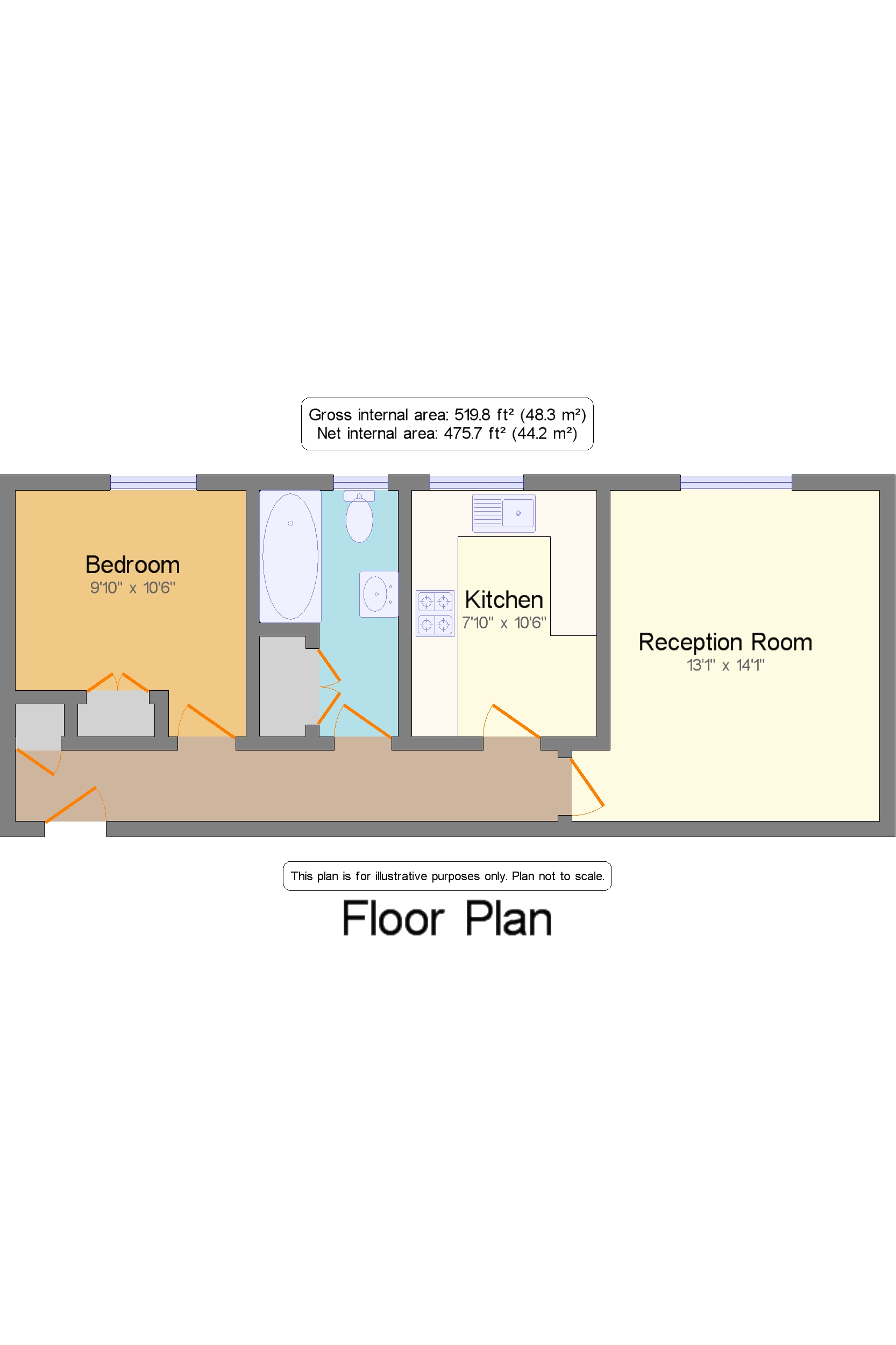 1 Bedrooms Flat for sale in Lightwater, Surrey, United Kingdom GU18