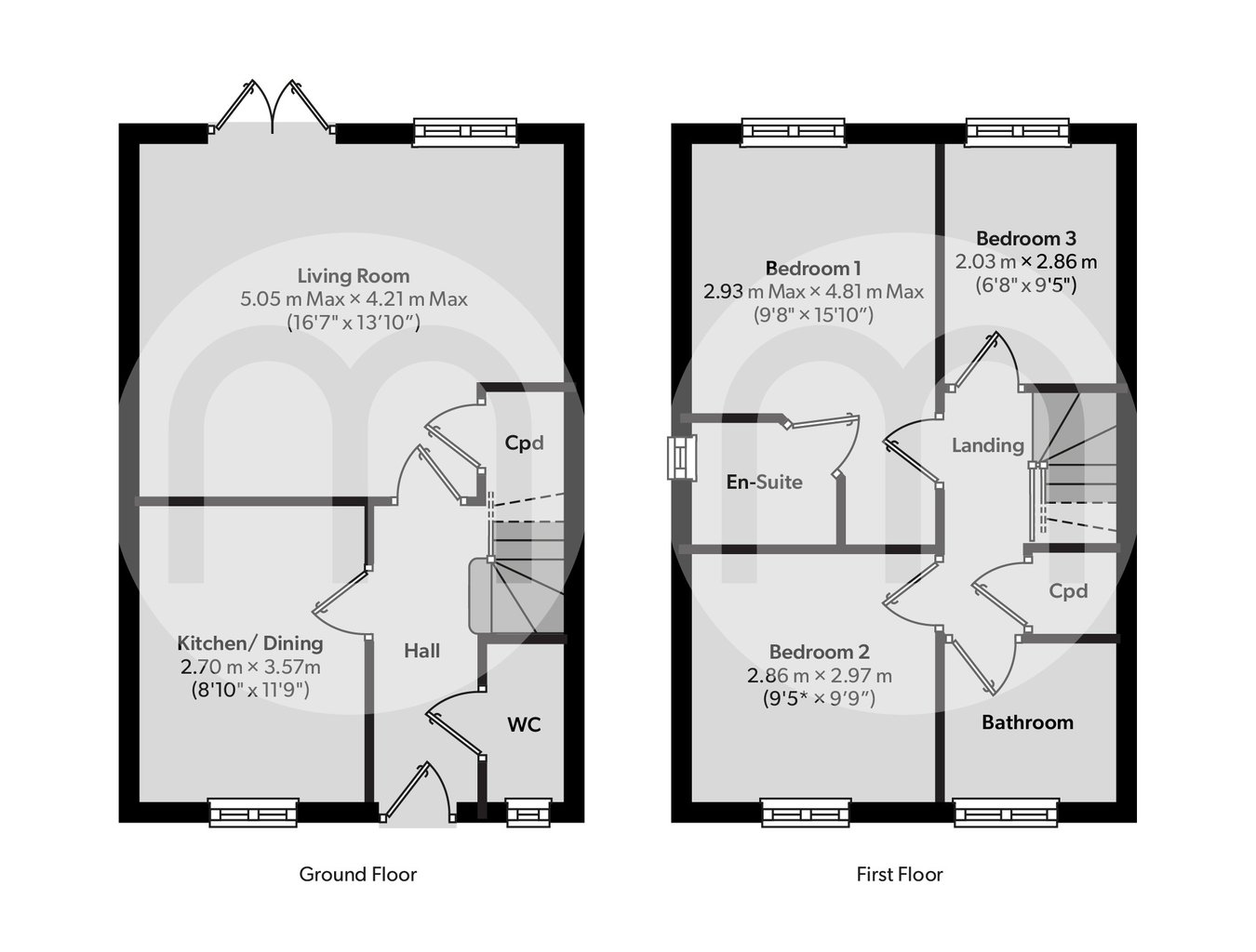 45, Pine Road, Braintree floorplan
