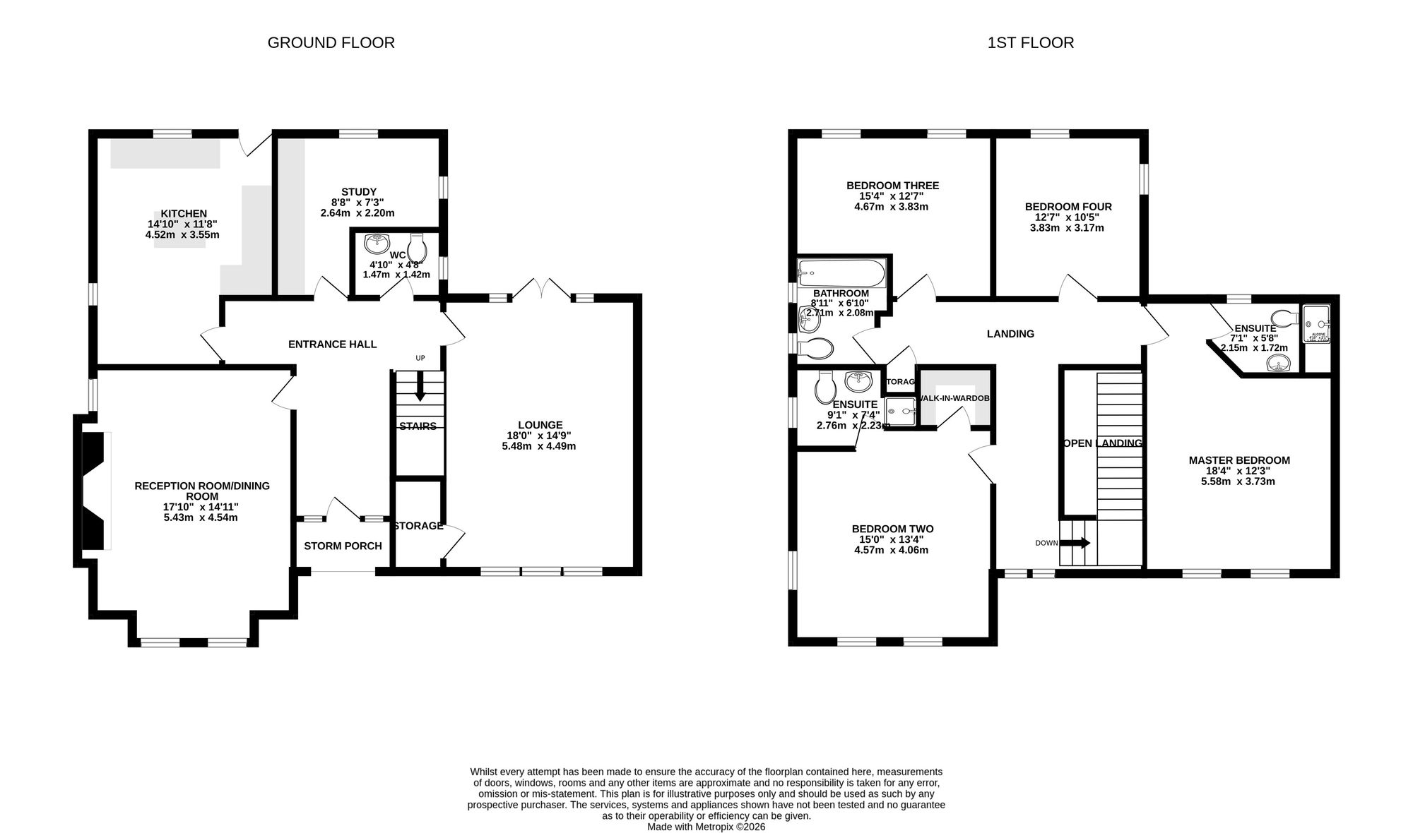 27 Stonyhurst Crescent, Warrington floorplan