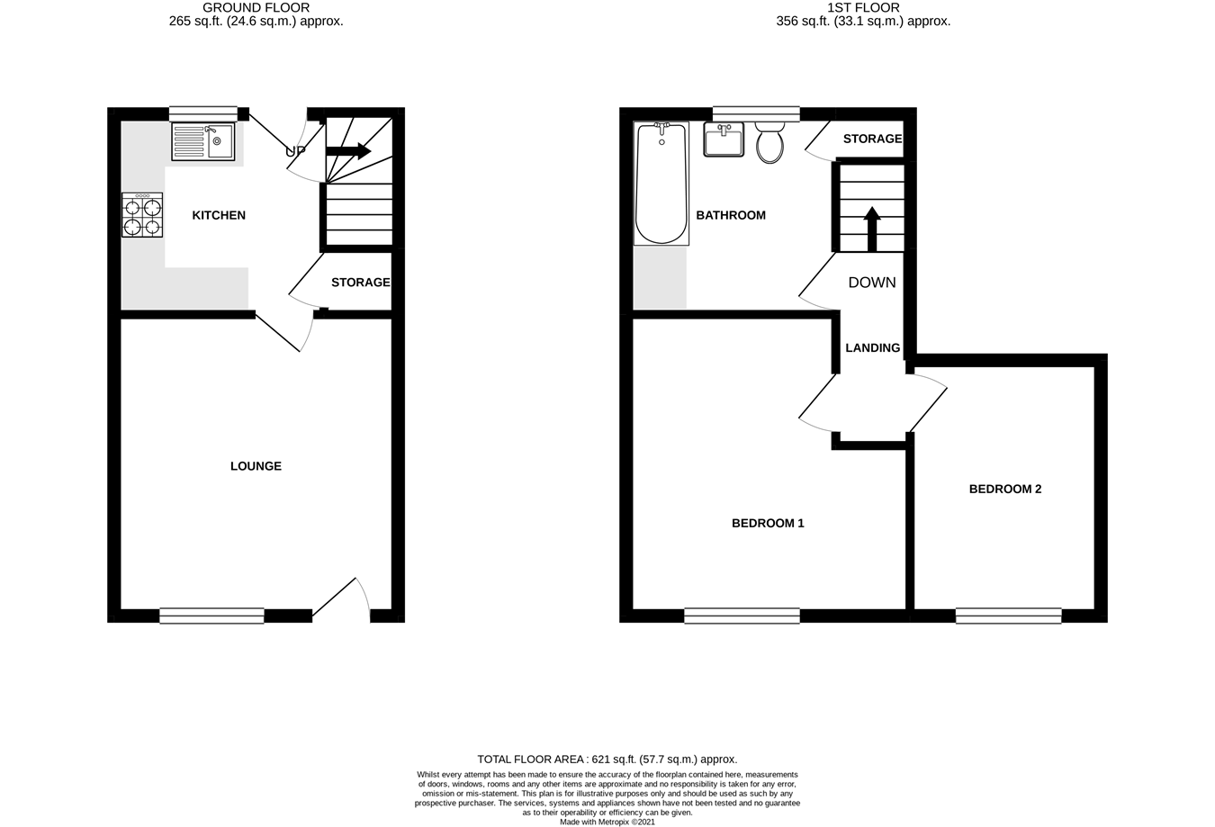 Blenheim Avenue, Barnsley S70, 2 bedroom terraced house to rent
