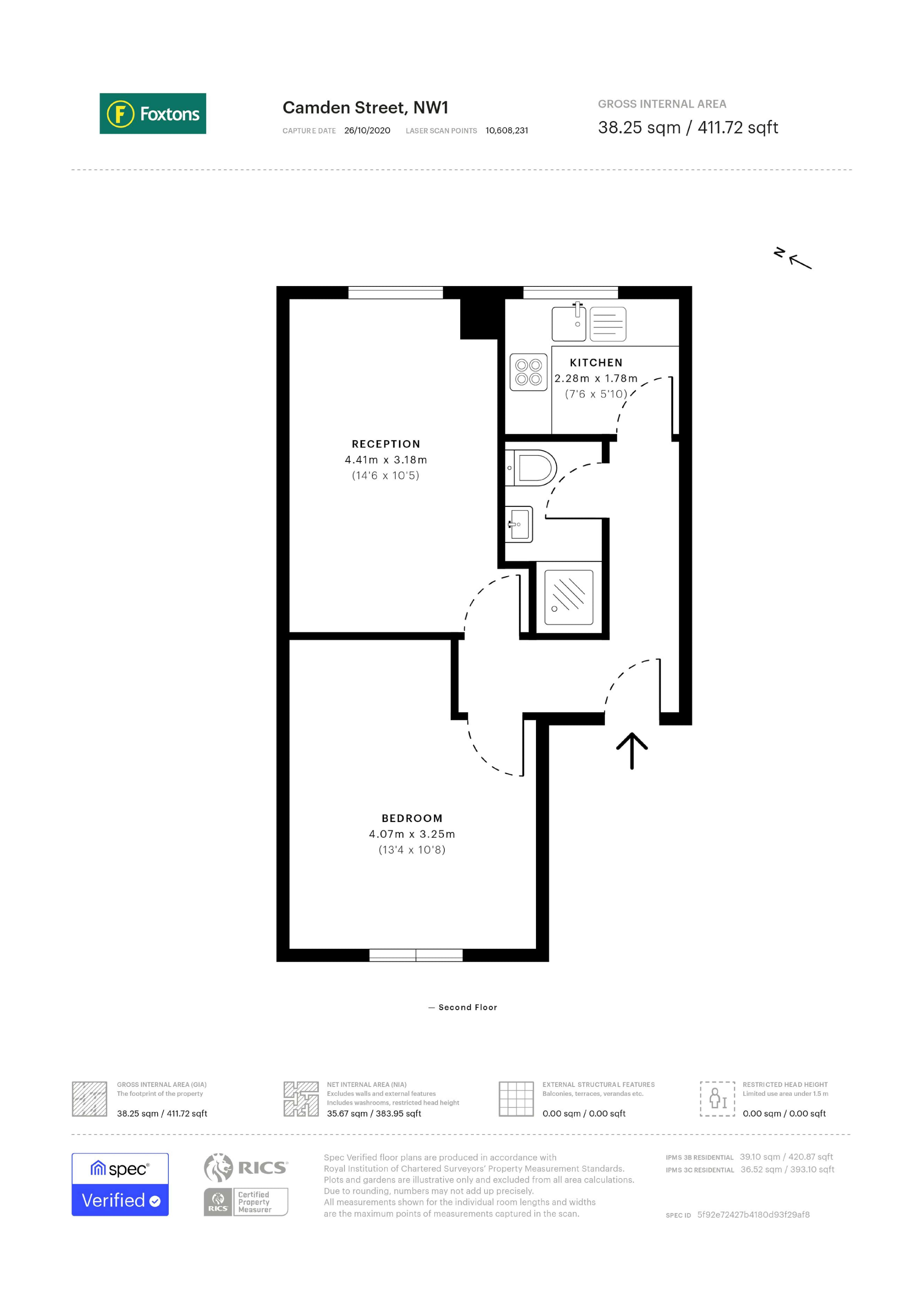 Camden Street, Camden Town floorplan