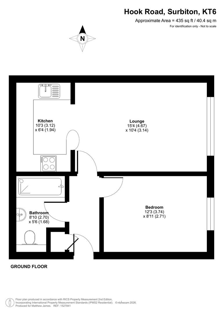 Hook Road, Surbiton floorplan