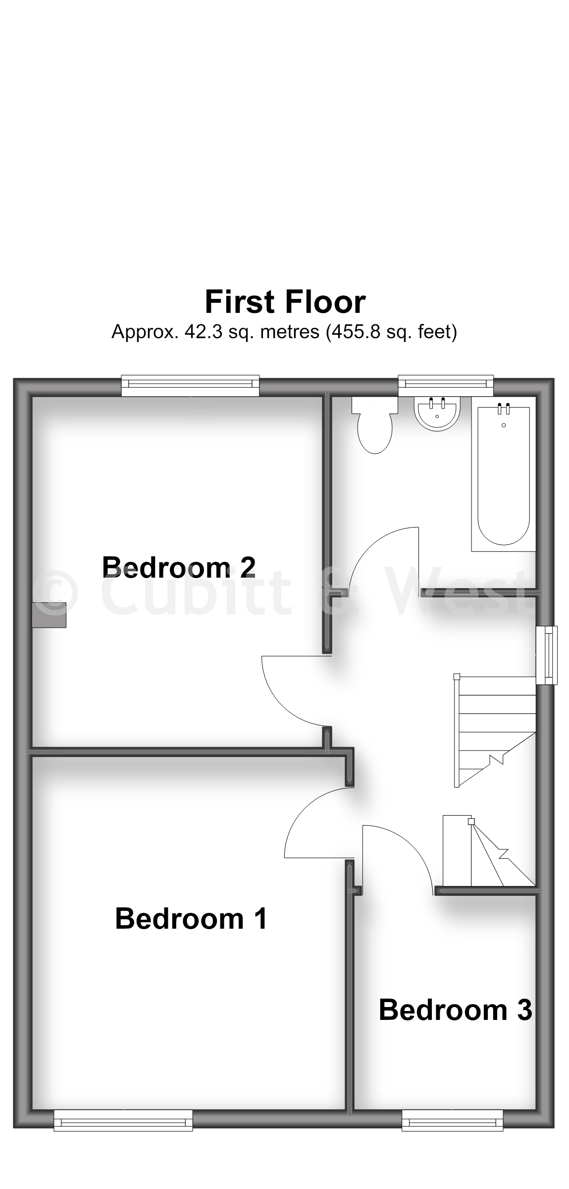 62, Old Manor Way, Portsmouth floorplan