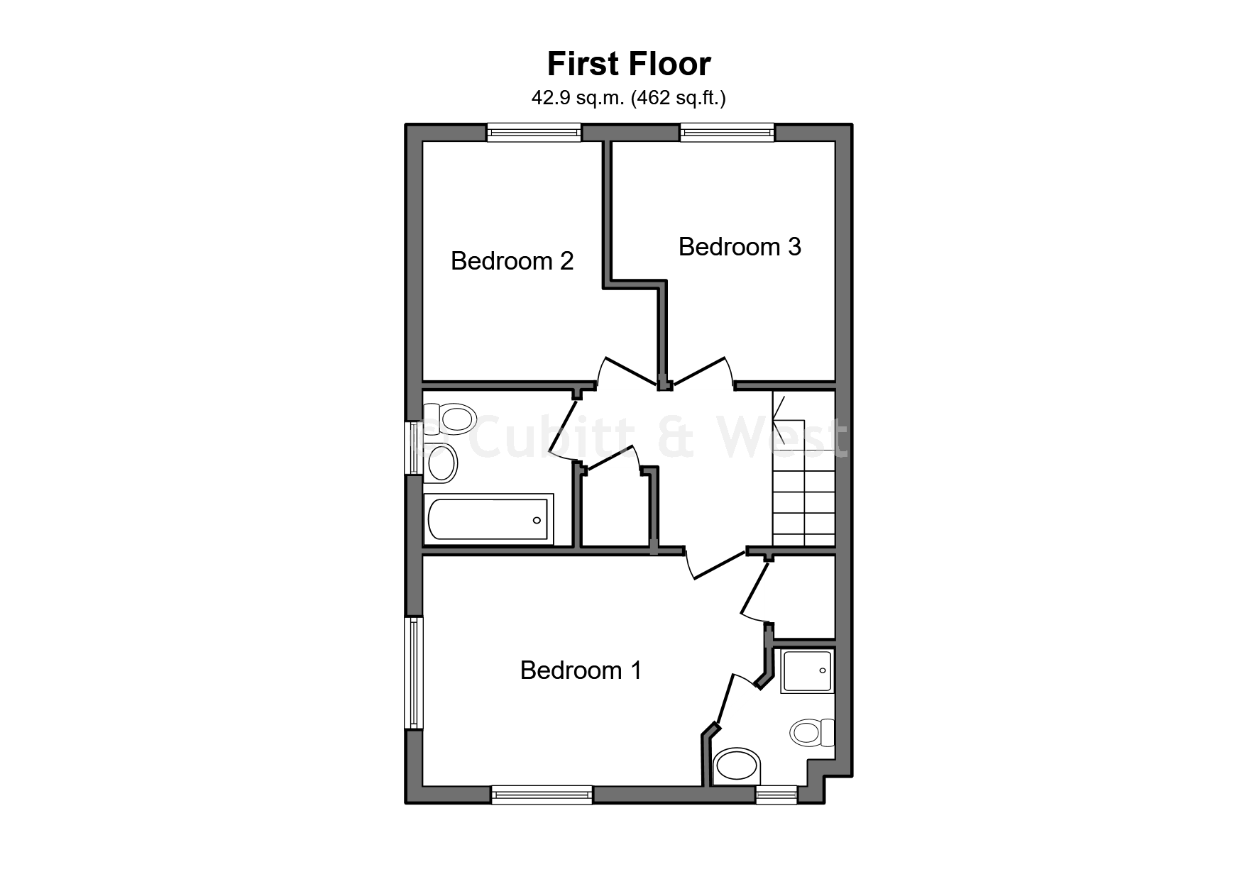 27, Munday Road, Selsey floorplan