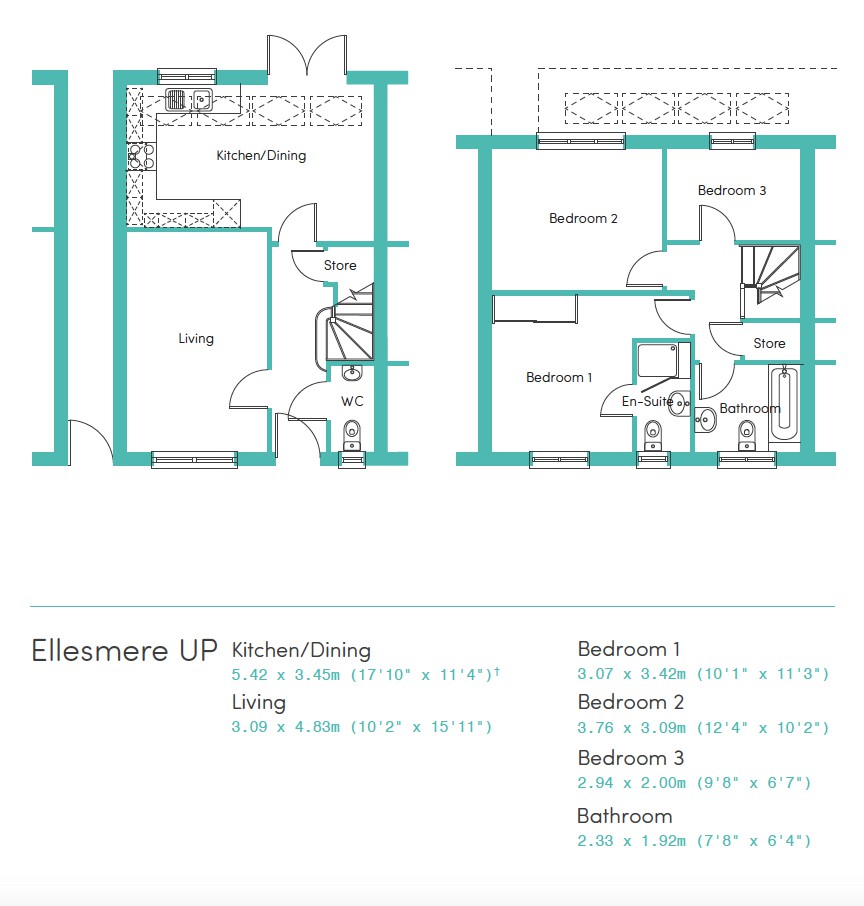 3 Bedrooms Terraced house to rent in Riddell Way, Juniper Grove, St. Helens, Merseyside WA9