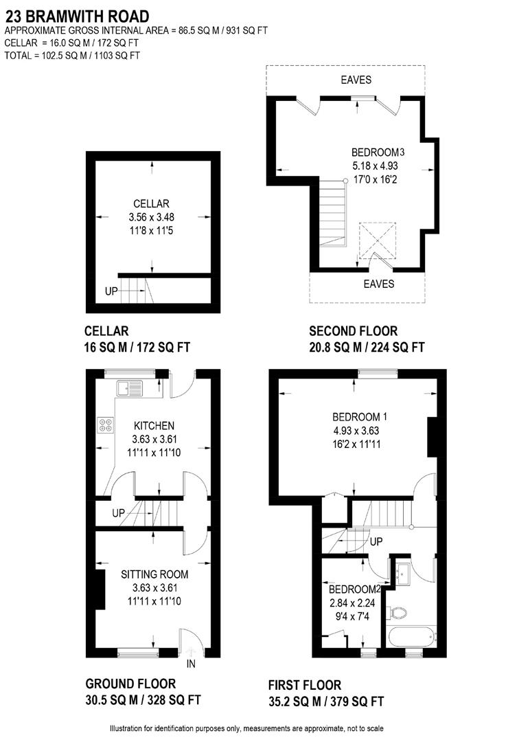 23, Bramwith Road, Nethergreen floorplan