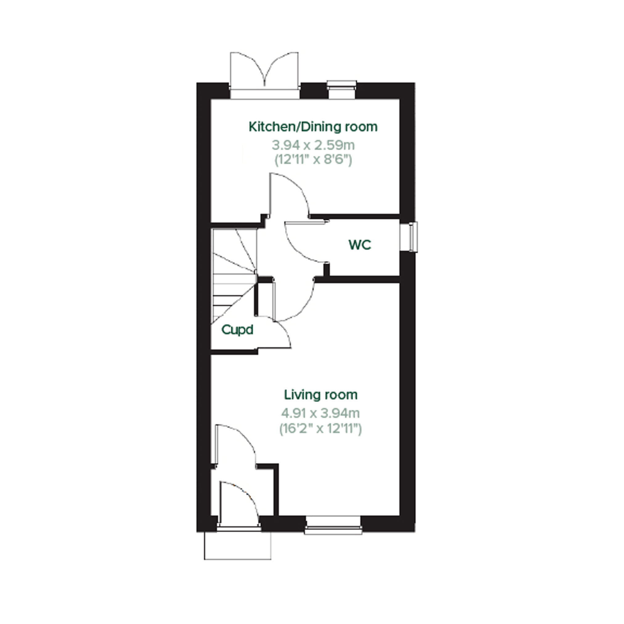 559, Bishopdale Way, Fulford floorplan