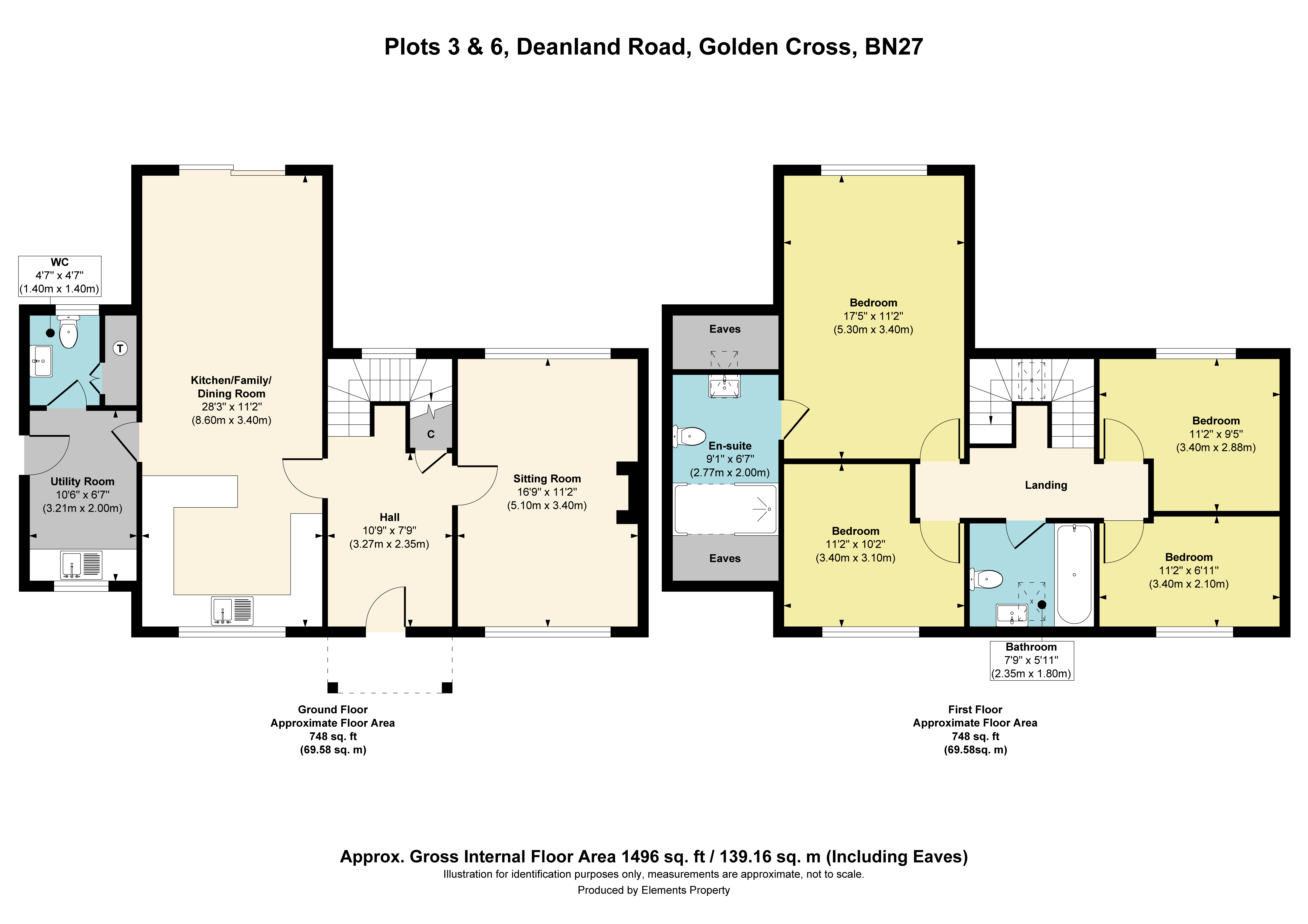 Plots 6 At Fairfield,, Deanland Road, Hailsham floorplan