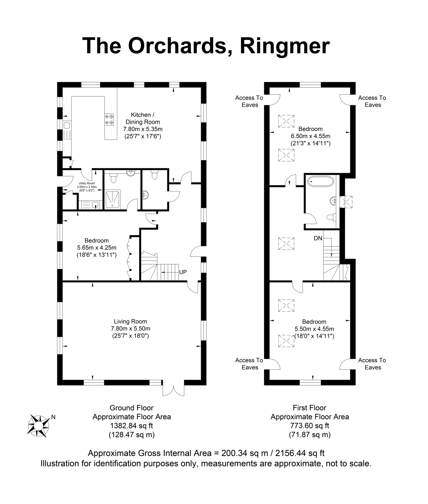 4 The Orchards, Ringmer, East Sussex floorplan