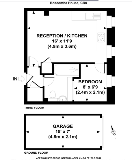 Sydenham Road, Croydon floorplan