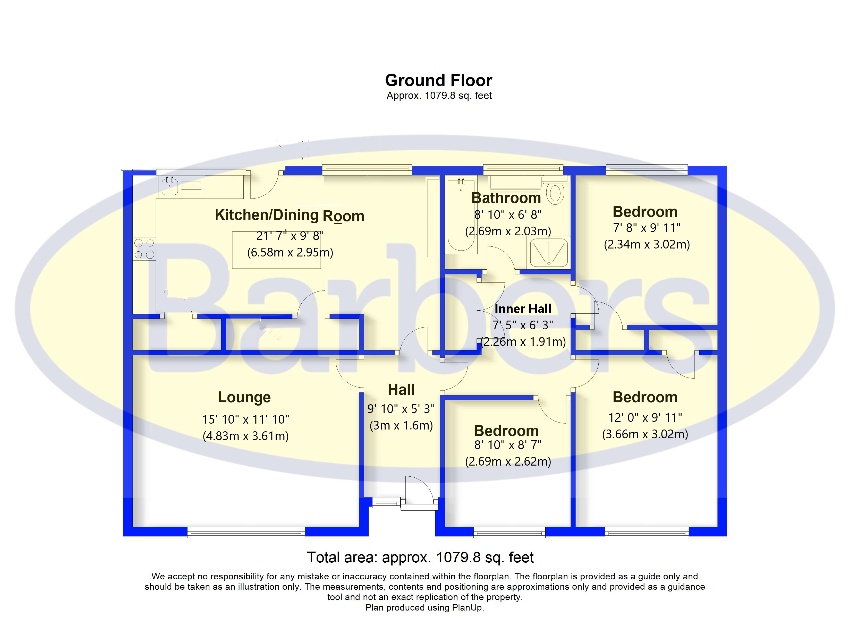 74, Prospect Road, Market Drayton floorplan