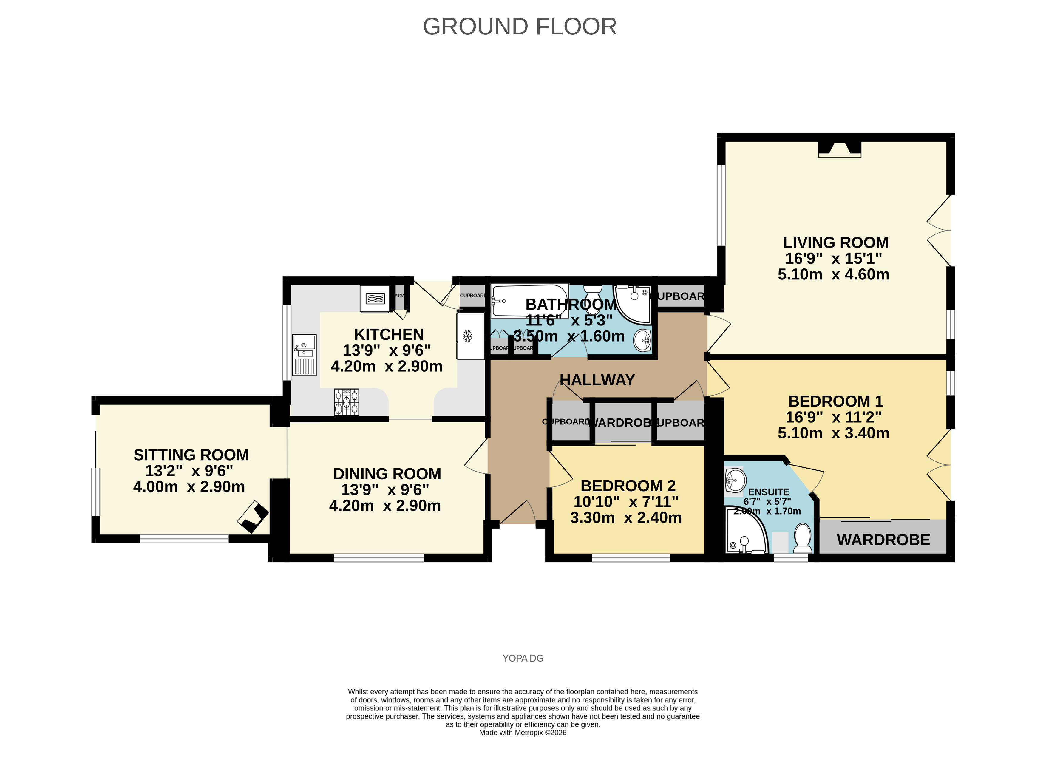 5, Rounall Avenue, Dalbeattie floorplan