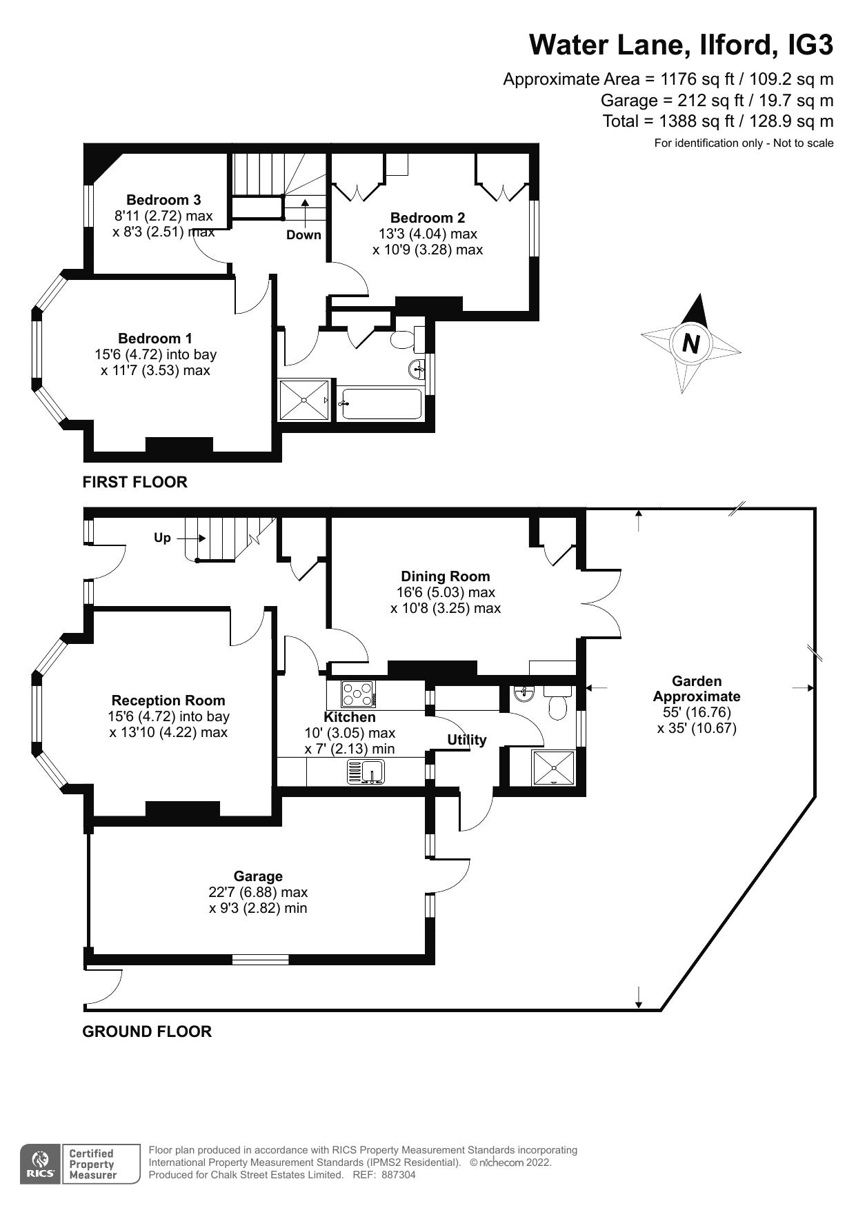 Water Lane Seven Kings Ilford Ig3 3 Bedroom End Terrace House For