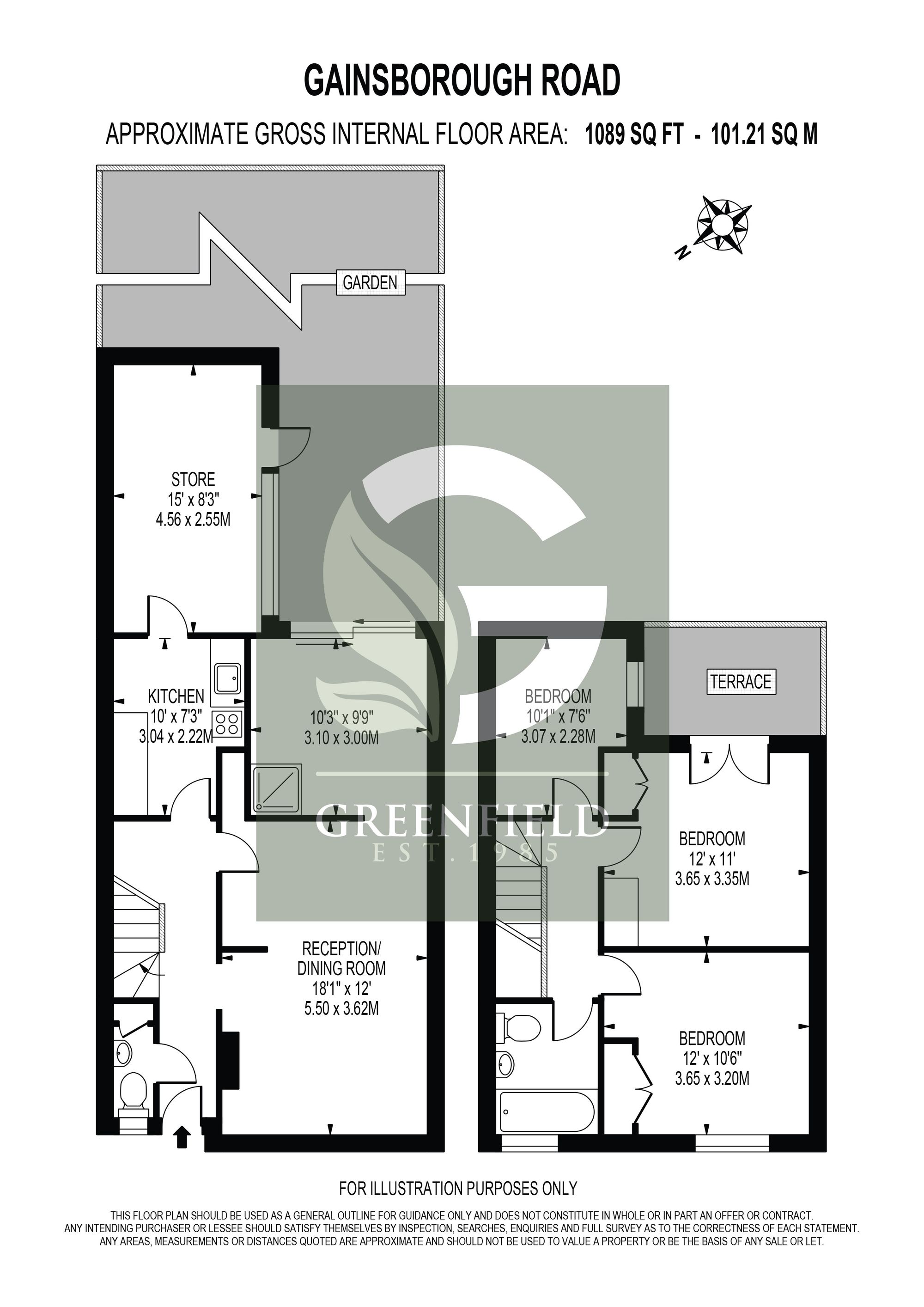 46 Gainsborough Road, Epsom floorplan