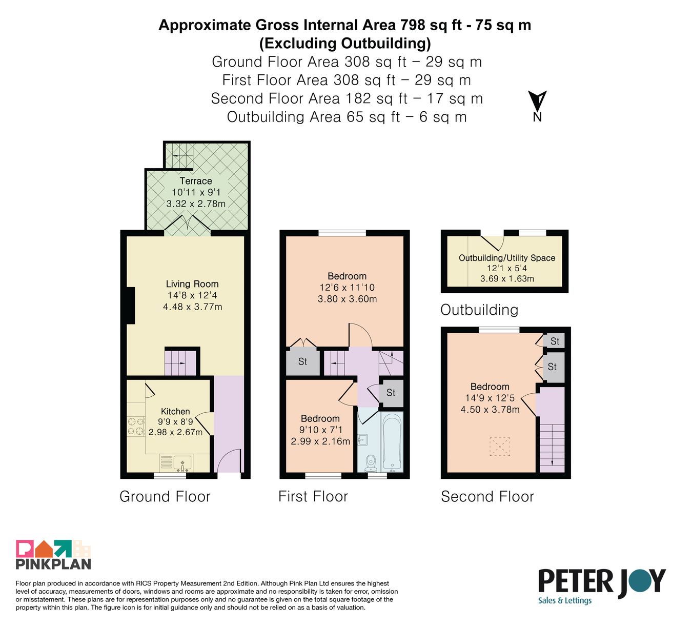 6, Mount Pleasent, Stroud floorplan