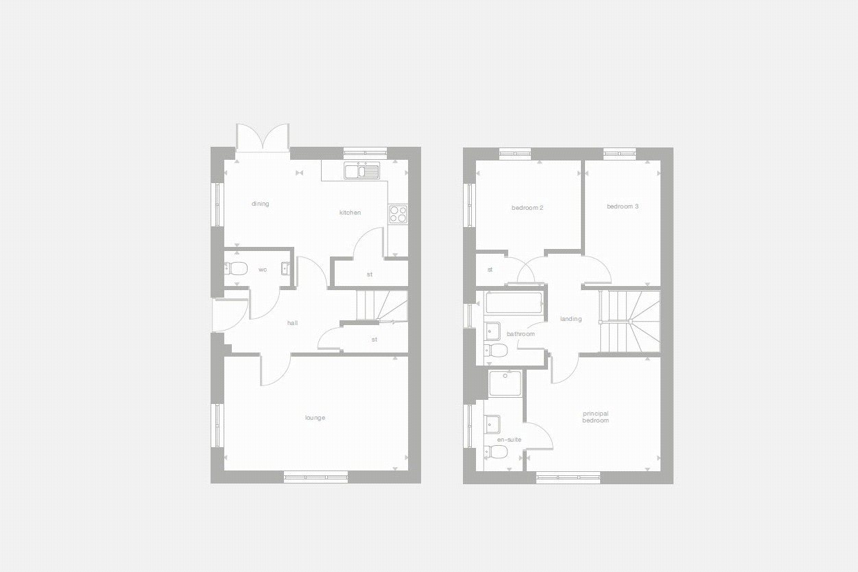 Plot 103 The Chilton,, Waverley Gardens, Farnham floorplan