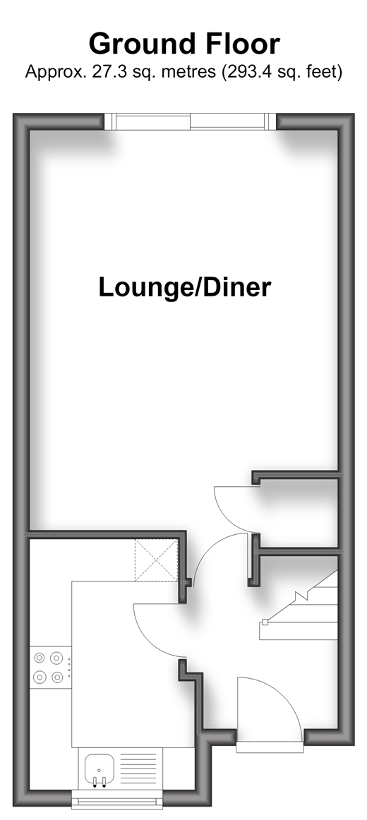 Godwin Crescent, Waterlooville floorplan