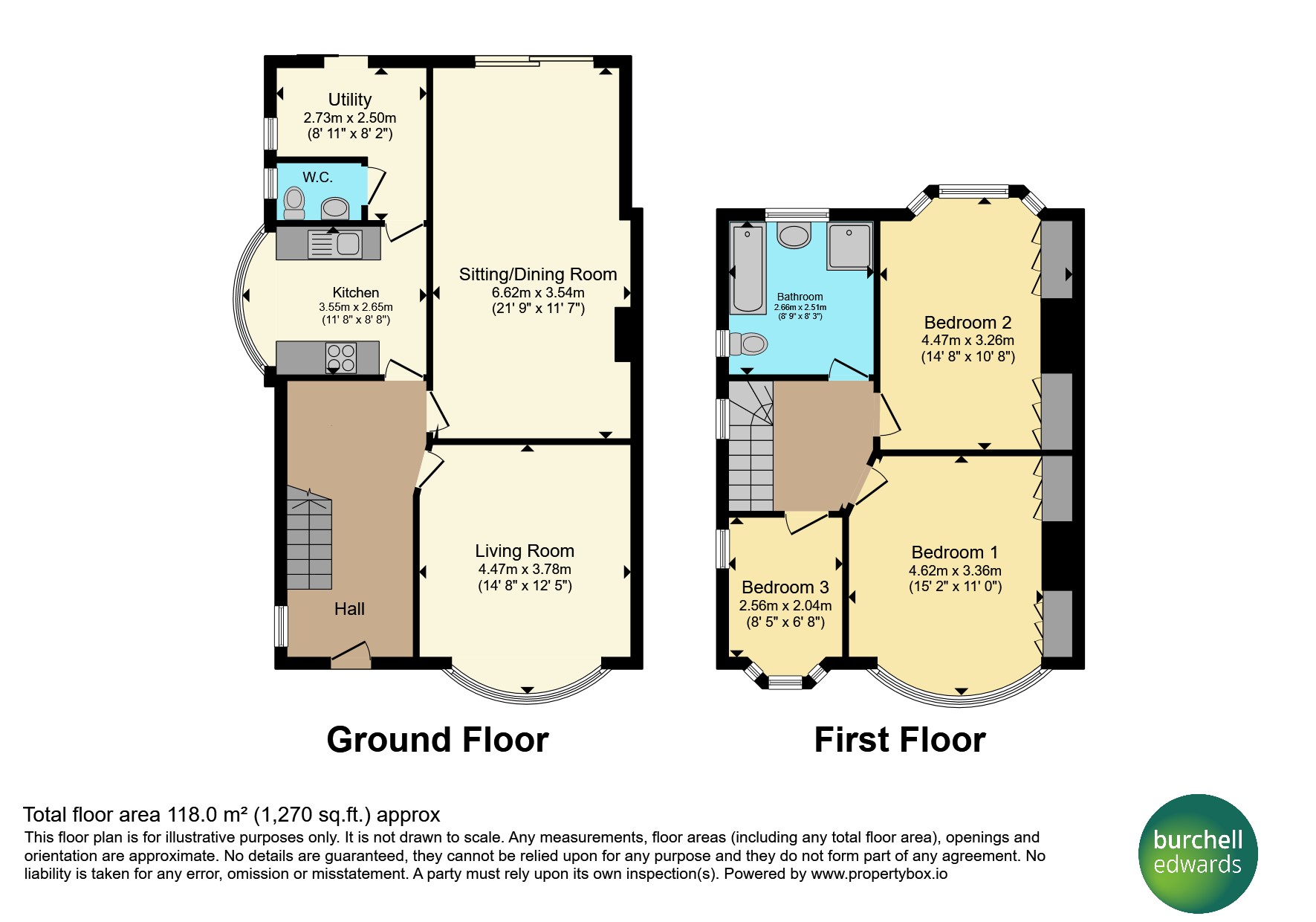 30, Studland Road, Birmingham floorplan
