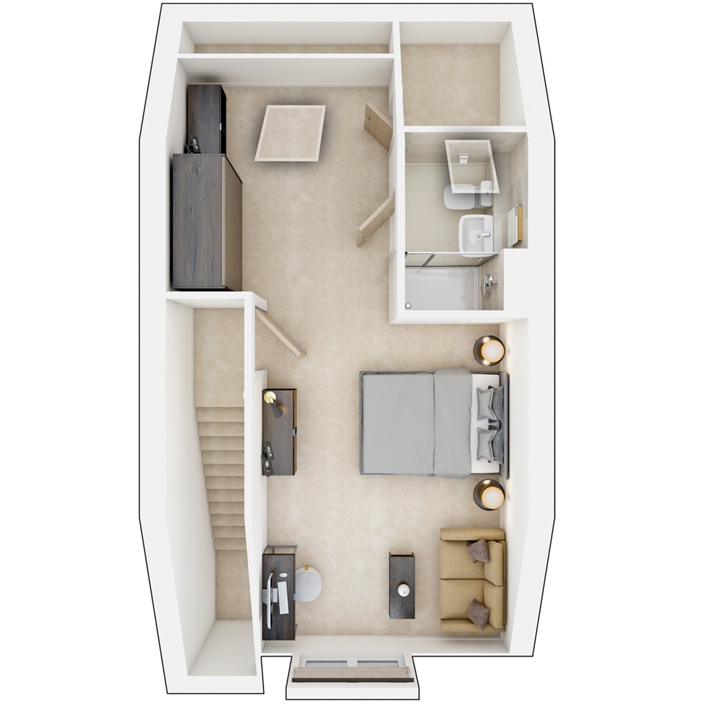 The Harrton - Plot 16, Backwell Grove, Rodney Road, Backwell, Bristol floorplan
