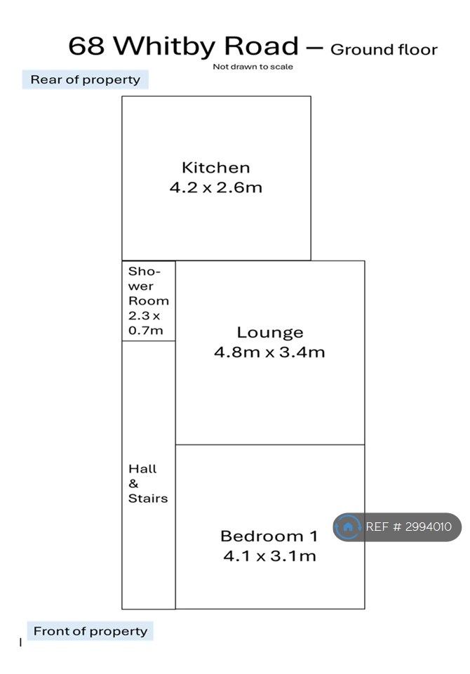 Whitby Road, Manchester floorplan