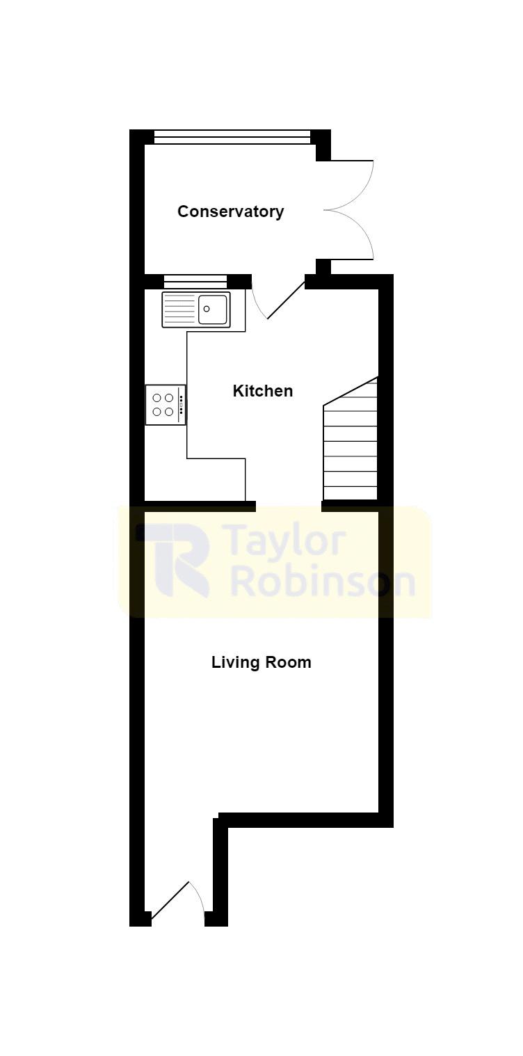 2 Bedrooms End terrace house to rent in St. Brelades Road, Crawley RH11