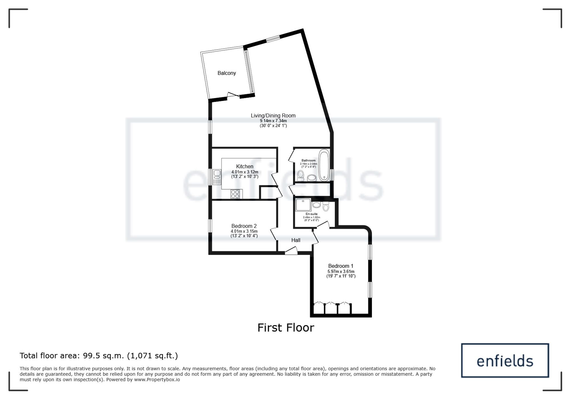 3 Emerald Crescent, Southampton floorplan