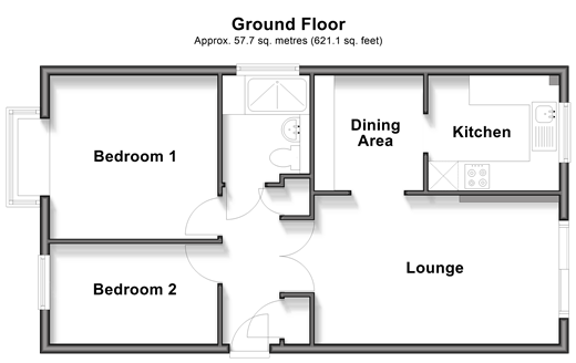 Lordsgrove Close, Tadworth floorplan
