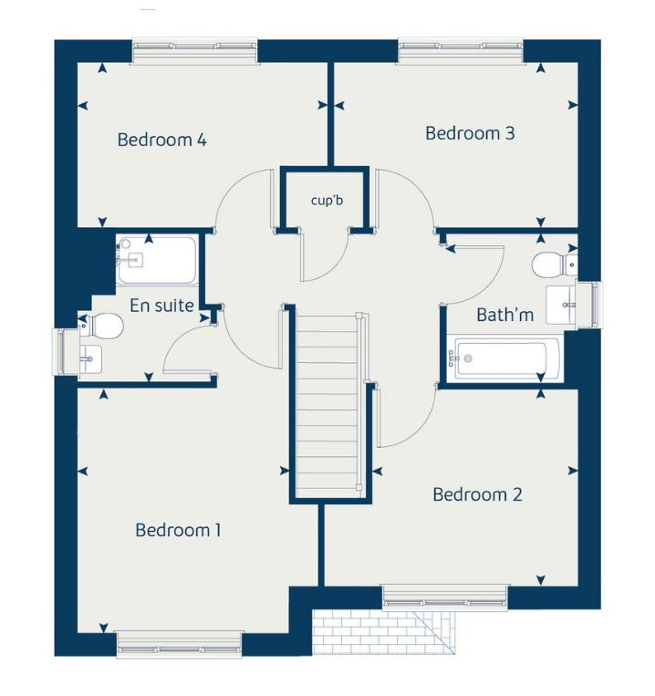 7, Hungerhill Road, Priorslee, Telford floorplan