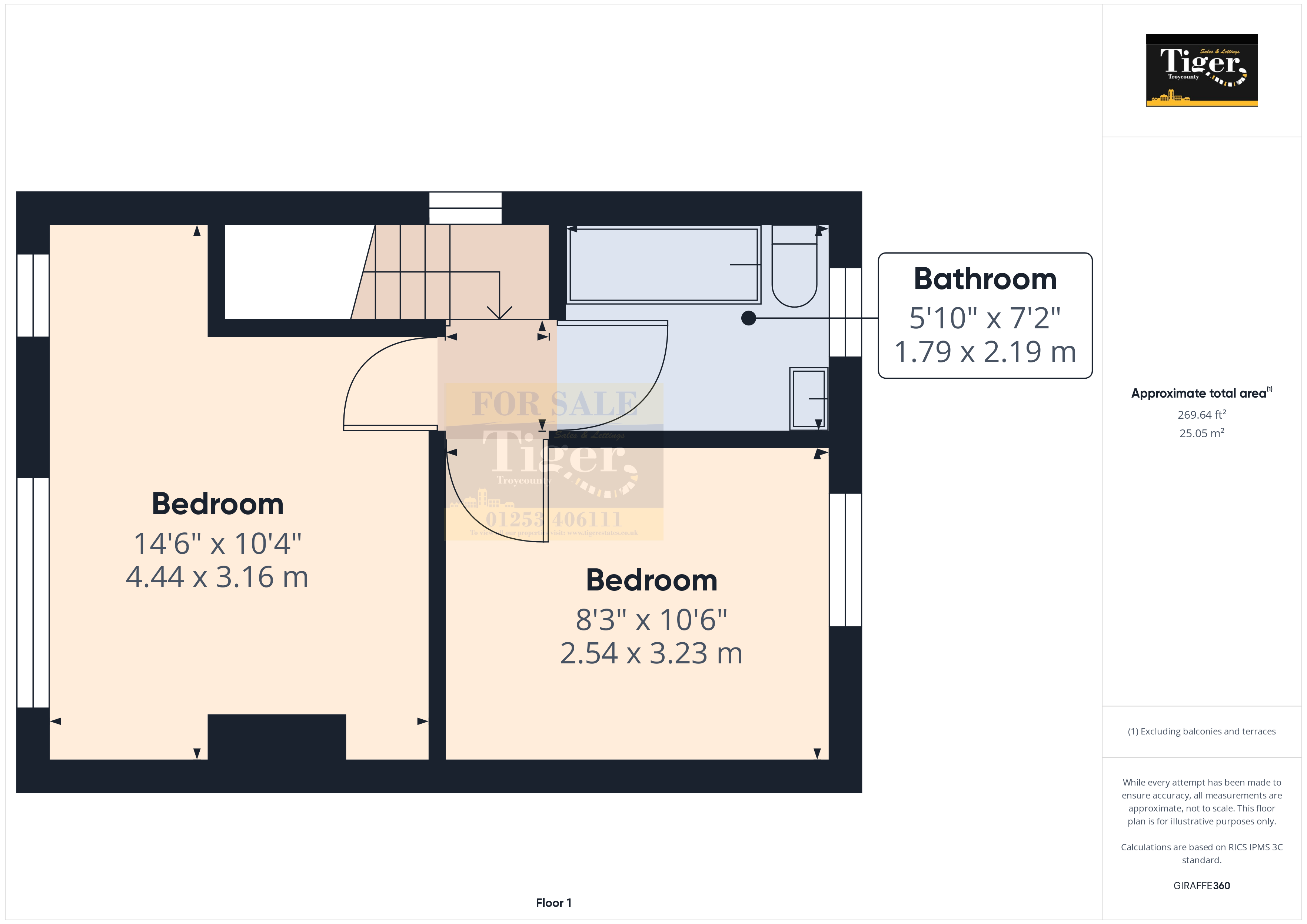 64a, Preston Old Road, Blackpool floorplan
