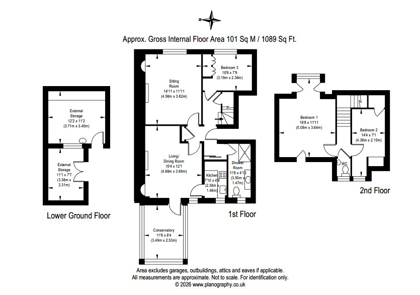 139, Main Street, Dalkeith floorplan