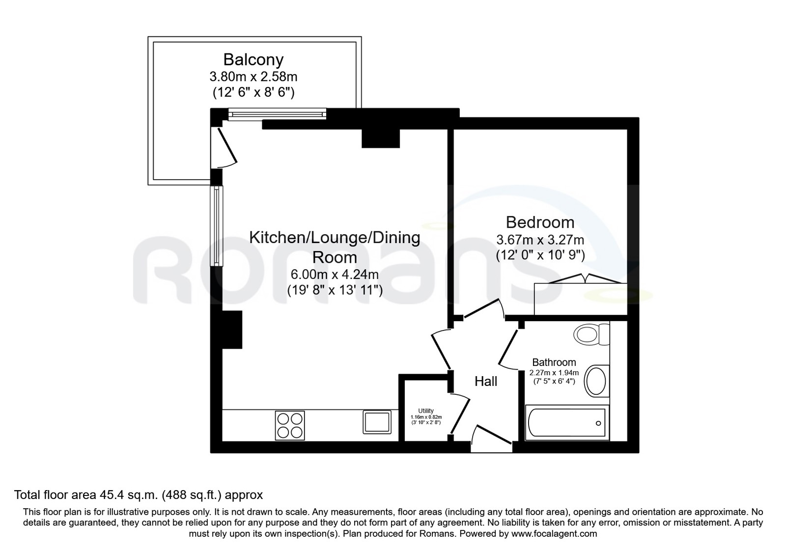 Skyline Plaza, Alencon Link floorplan