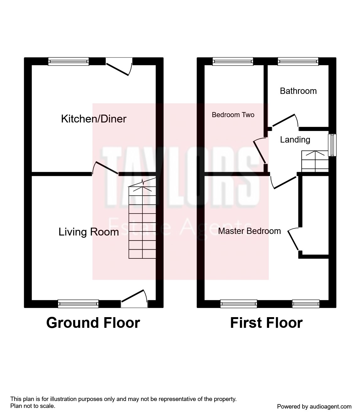 2 Bedrooms  to rent in Whitewood Way, Worcester WR5