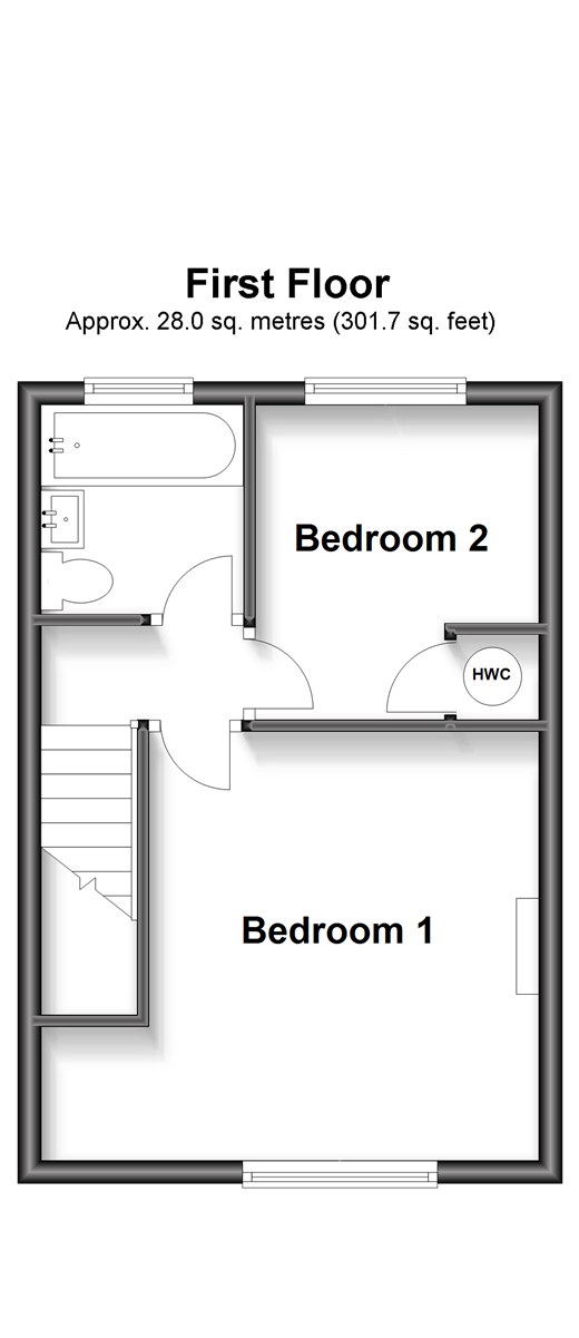 Addison Road, Caterham, Surrey CR3, 2 bedroom end terrace house for