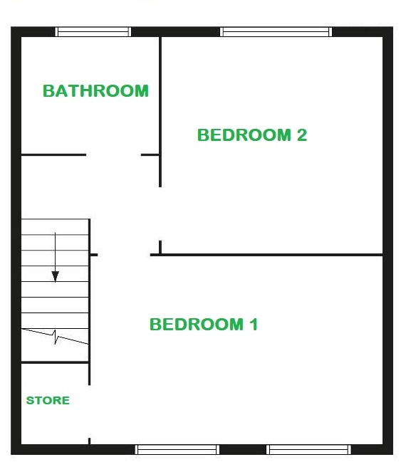 Waverley Terrace, Blantyre, Glasgow G72, 2 bedroom end terrace house