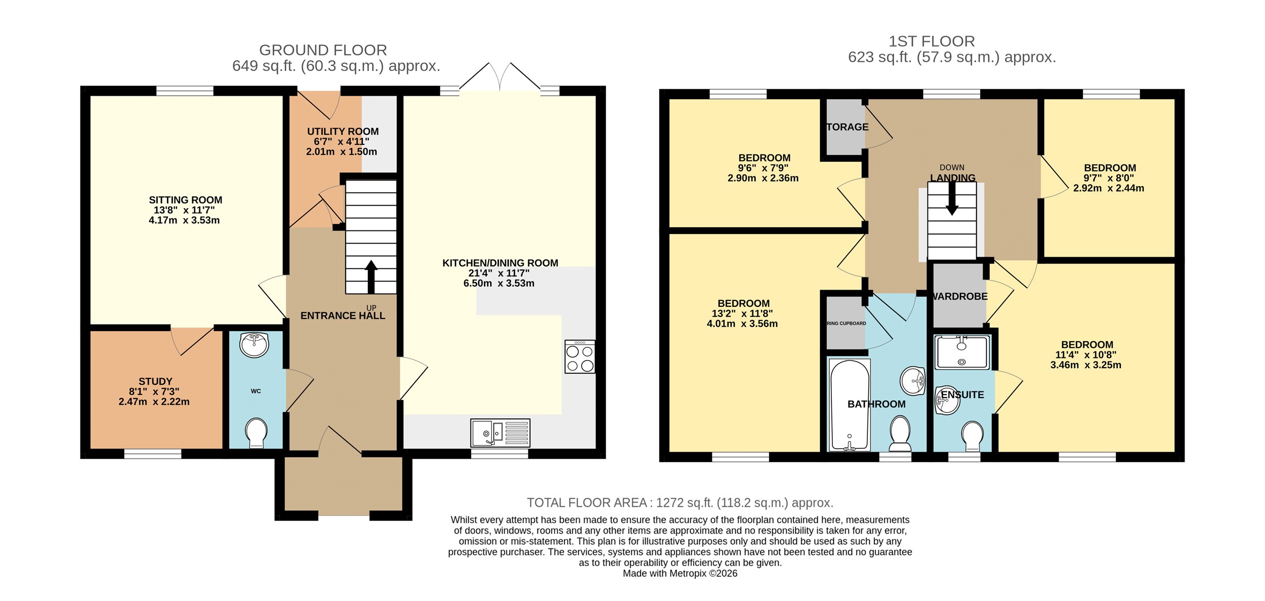 18, Tarka View, Okehampton floorplan